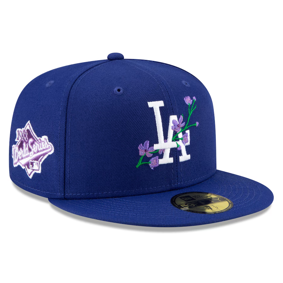 NEW ERA LOS ANGELES DODGERS EMBROIDERED CASUAL BASEBALL CAP-Maverick