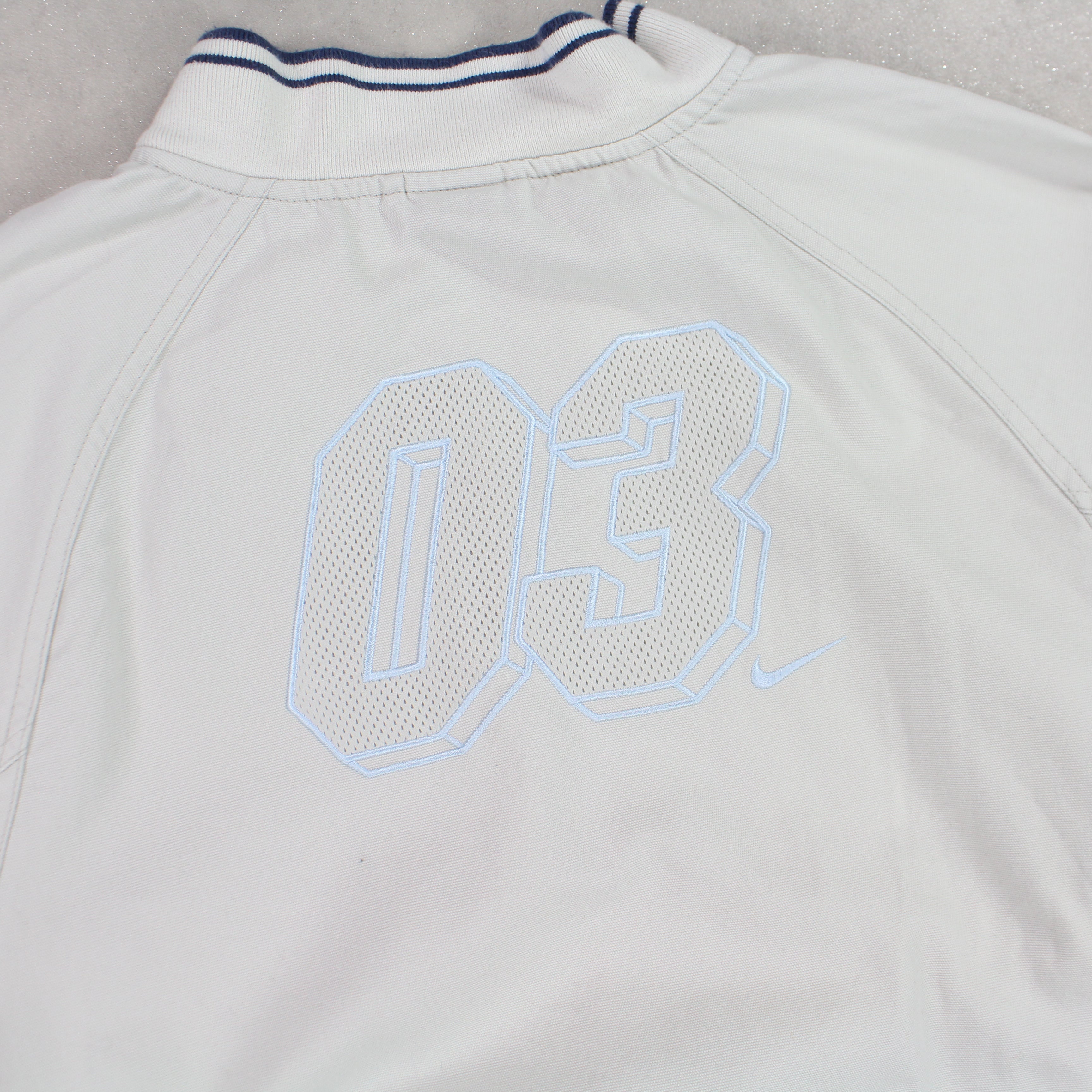 RARE 2000s Harrington Jacket Cream-Maverick
