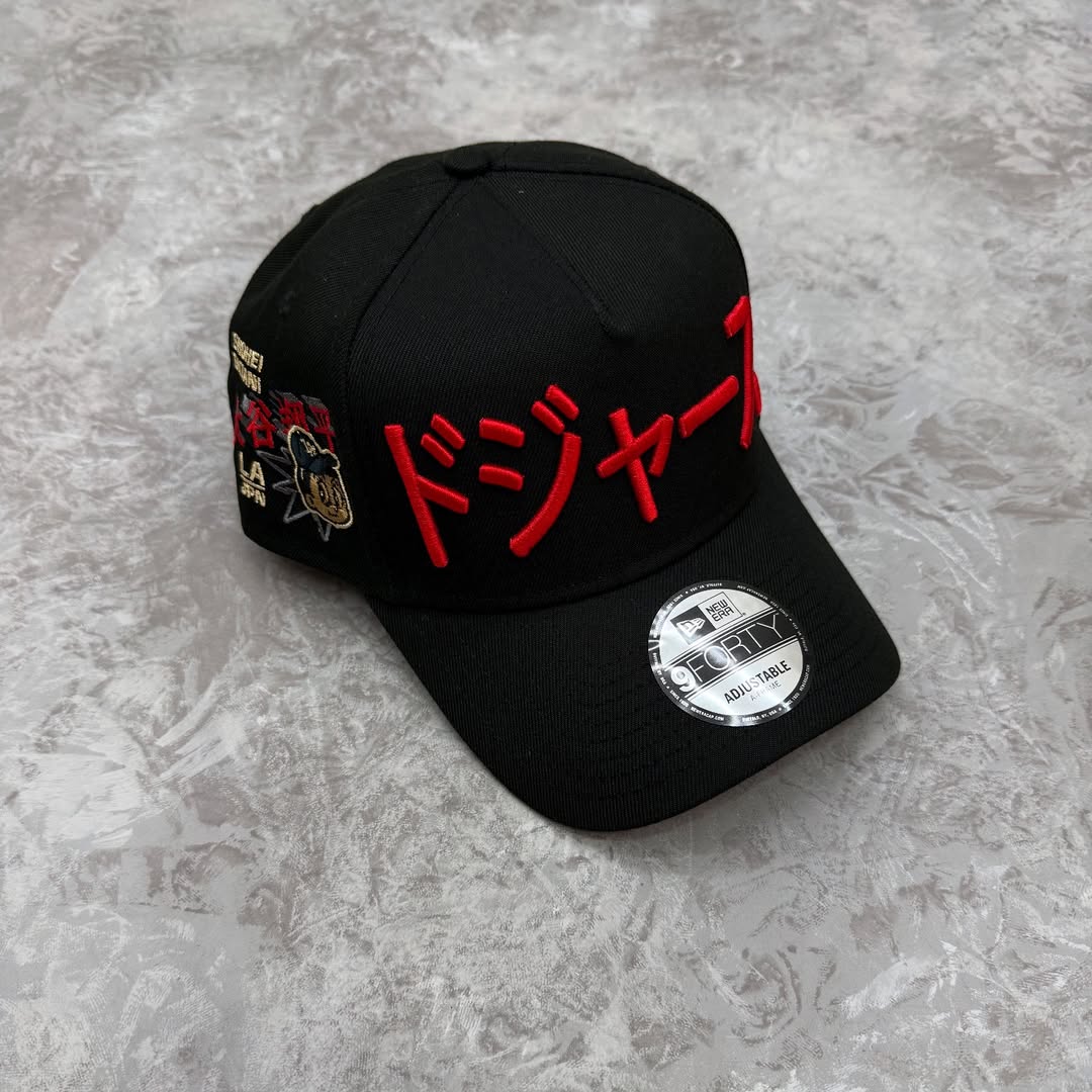 NEW ERA LOS ANGELES DODGERS OHTANI 9FORTY KANJI ROJO-Maverick