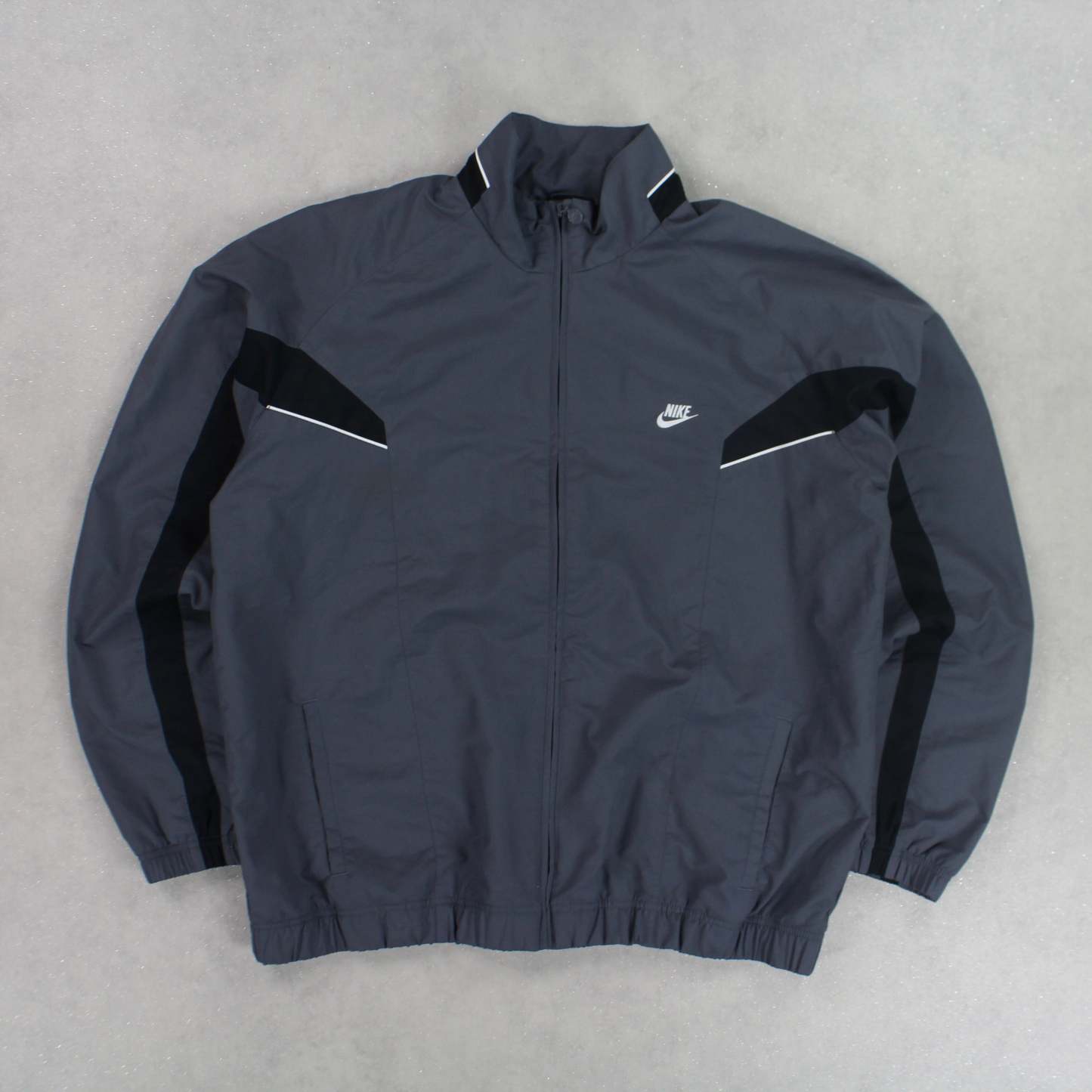 RARE 2000s Track Jacket Black-Maverick