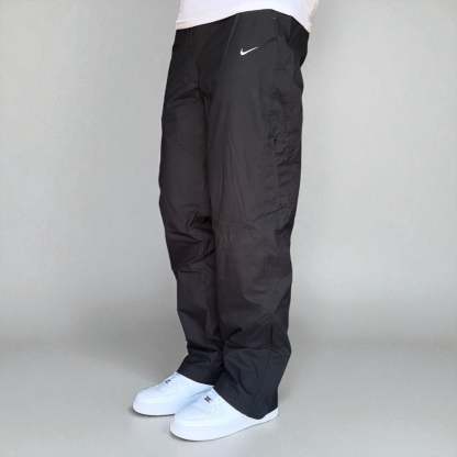 RARE 2000s Baggy Trackpants Black-Maverick