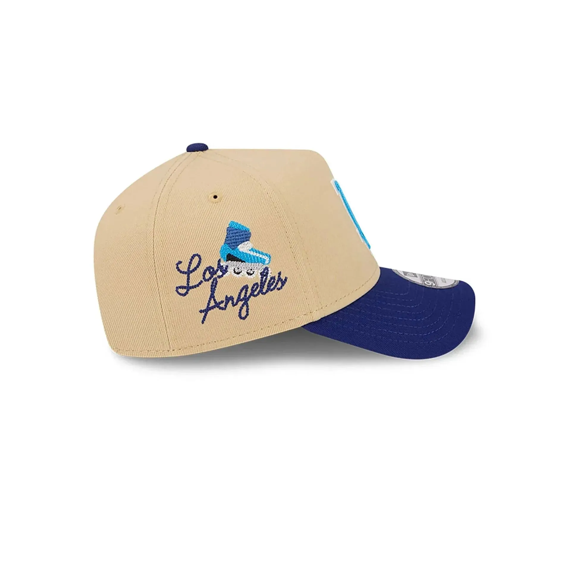 NEW ERA 9FORTY A-FRAME MLB LOS ANGELES DODGERS TWO TONE / DARK BLUE UV SNAPBACK CAP-Maverick
