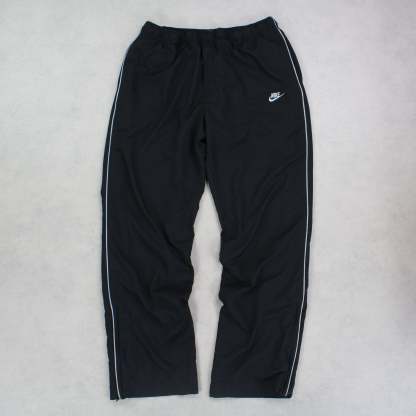 RARE 2000s Baggy Trackpants Black-Maverick