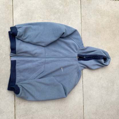 2000'sReversible Fleece Coat Jacket Blue-Maverick
