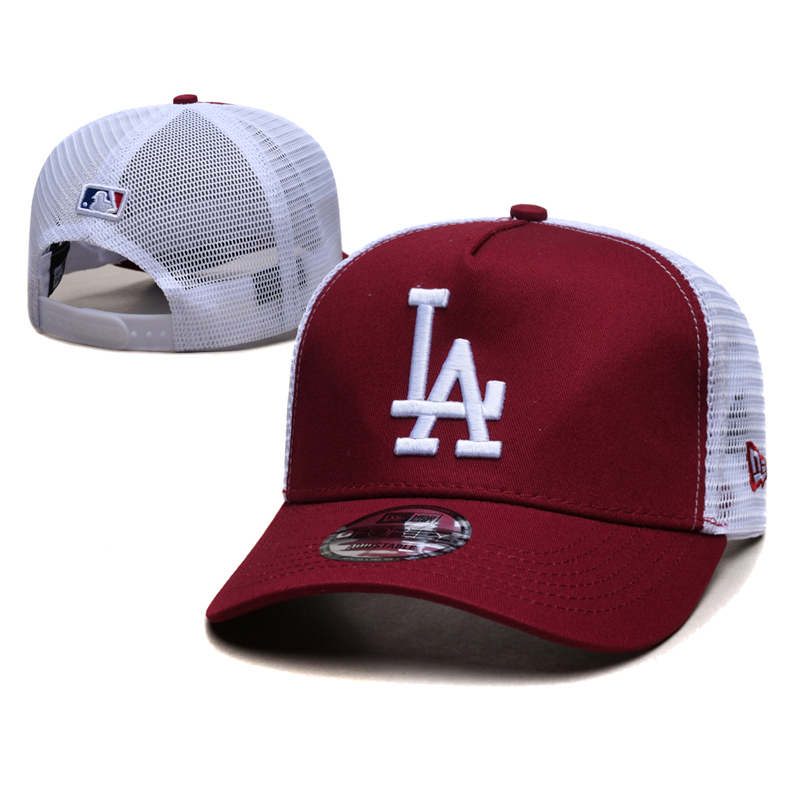 NEW ERA LOS ANGELES DODGERS COLLISION COLOR SERIES A WHITE TRUCKER-NEW ERA-MULTI STYLE-Maverick