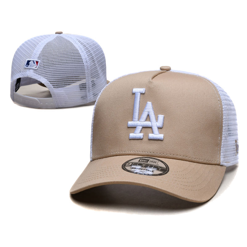 NEW ERA LOS ANGELES DODGERS COLLISION COLOR SERIES A WHITE TRUCKER-NEW ERA-MULTI STYLE-Maverick