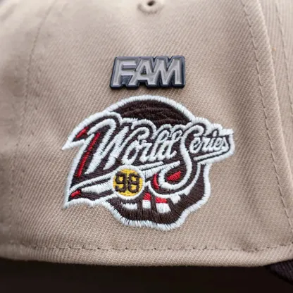 NEW ERA 9FORTY A-FRAME MLB NEW YORK YANKEES WORLD SERIES 1998 TWO TONE / GREY UV SNAPBACK-Maverick