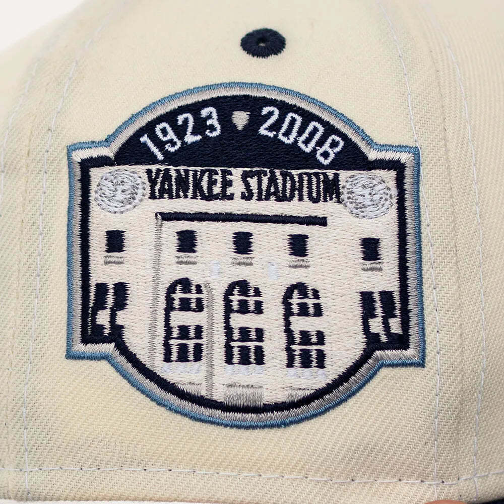 NEW ERA 59FIFTY MLB NEW YORK YANKEES YANKEE STADIUM 2008 TWO TONE/ SKY BLUE UV-Maverick