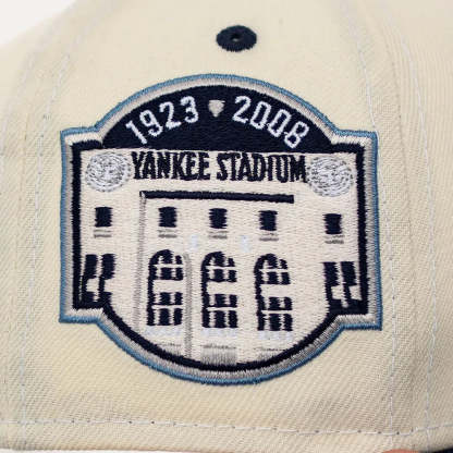 NEW ERA 59FIFTY MLB NEW YORK YANKEES YANKEE STADIUM 2008 TWO TONE/ SKY BLUE UV-Maverick