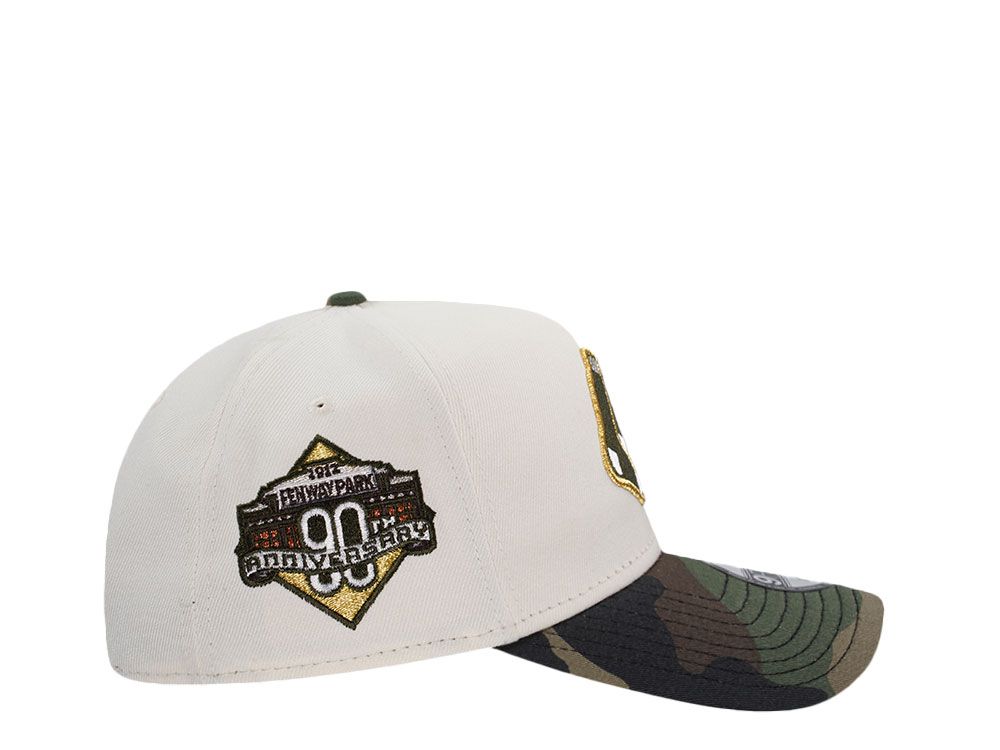 NEW ERA BOSTON RED SOX FENWAY 90TH ANNIVERSARY CHROME CAMO TWO TONE EDITION 9FORTY A FRAME SNAPBACK CAP-Maverick