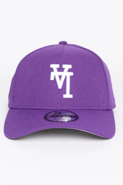 NEW ERA LOS ANGELES DODGERS 'UPSIDE DOWN LA POLYCHROMATIC' 9FORTY A-FRAME SNAPBACK-Maverick