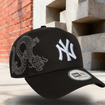 NEW YORK YANKEES MLB BLACK SNAKE ICON / NEW ERA 9FORTY A-FRAME-Maverick