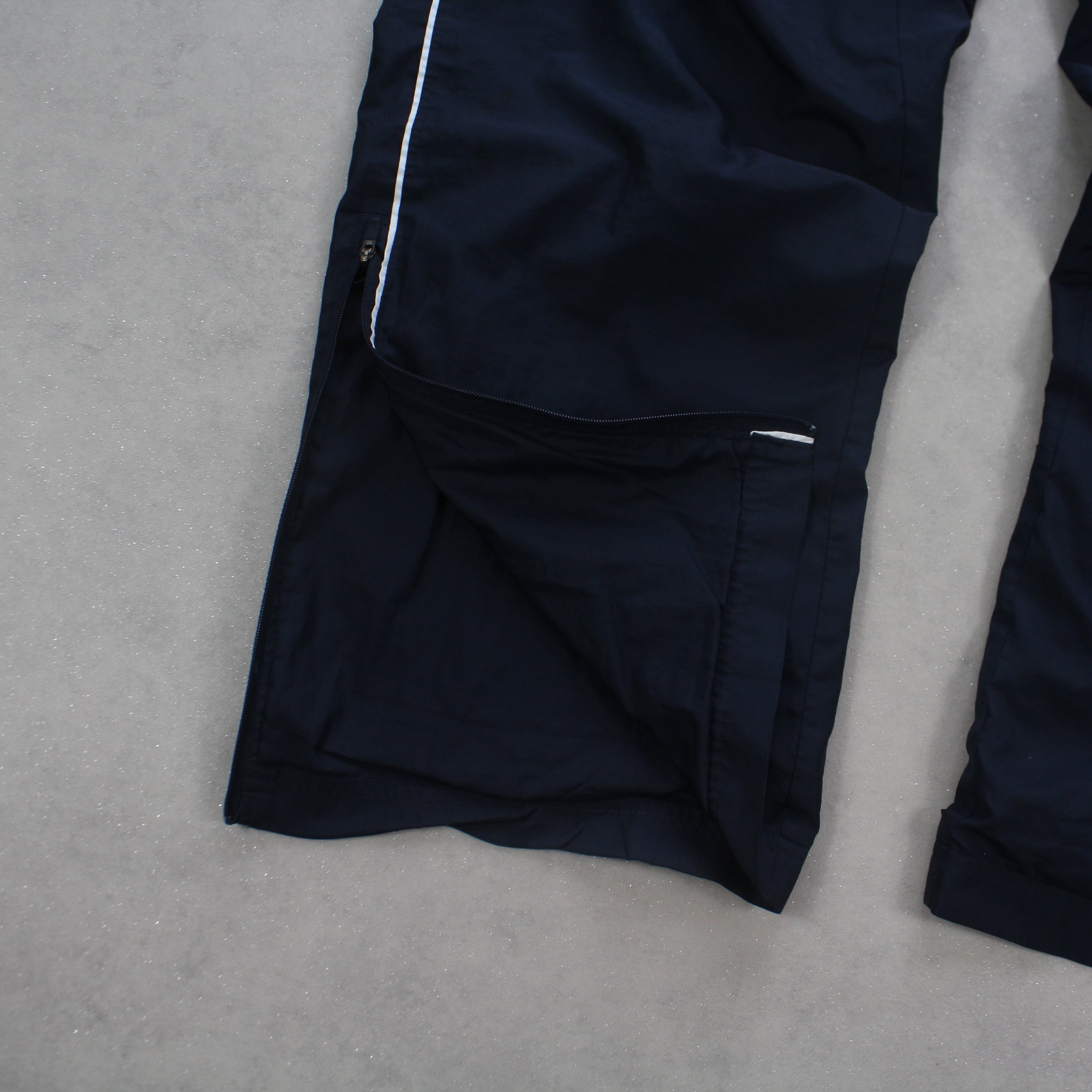 RARE 2000s Baggy Trackpants Navy-Maverick
