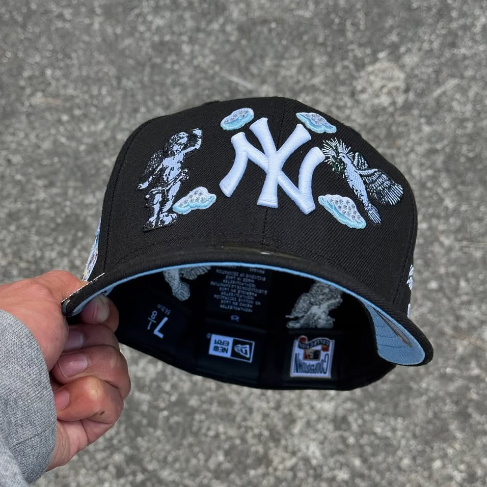 NEW ERA NY YANKEES OF WORLD SERIES EMBROIDERED CASUAL BASEBALL CAP-Maverick