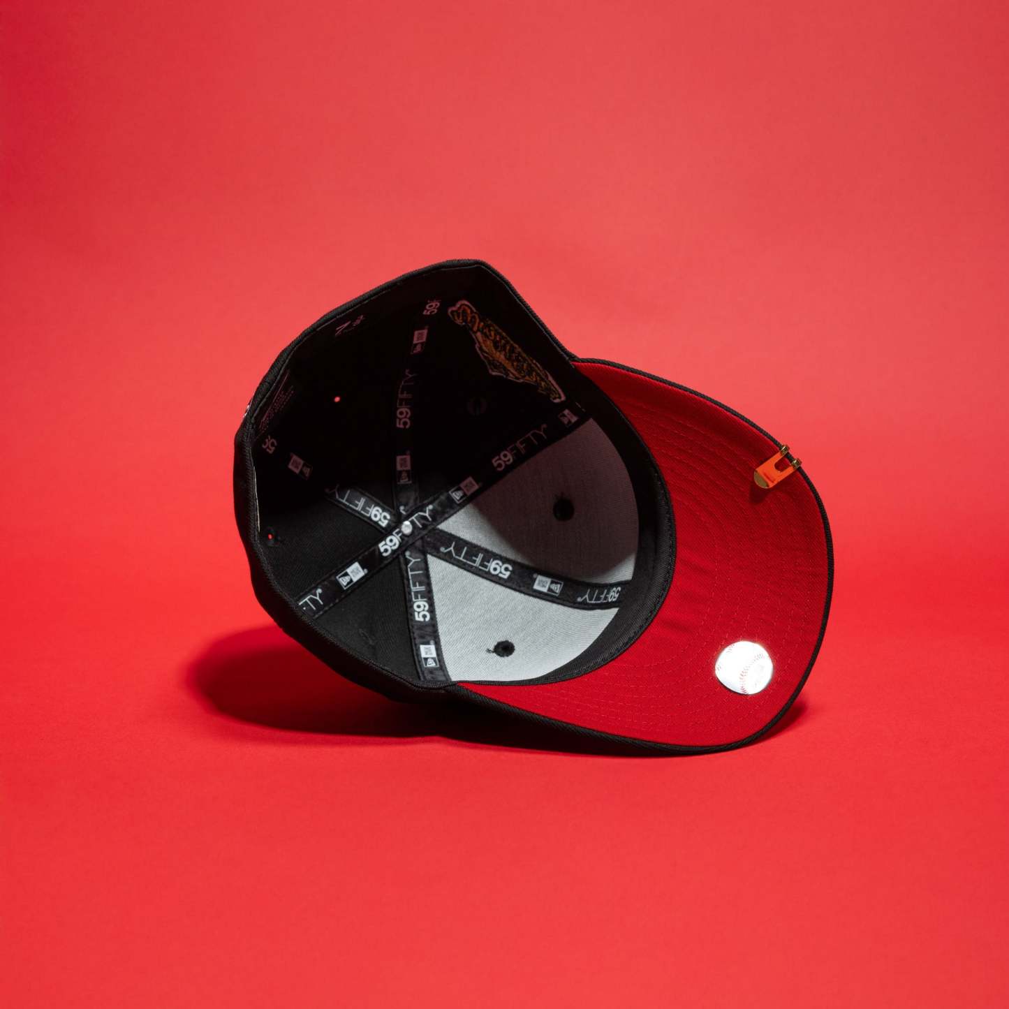 NEW ERA 59FIFTY BLACK ATLANTA BRAVES W/ 1995 WORLD SERIES SIDE PATCH-Maverick