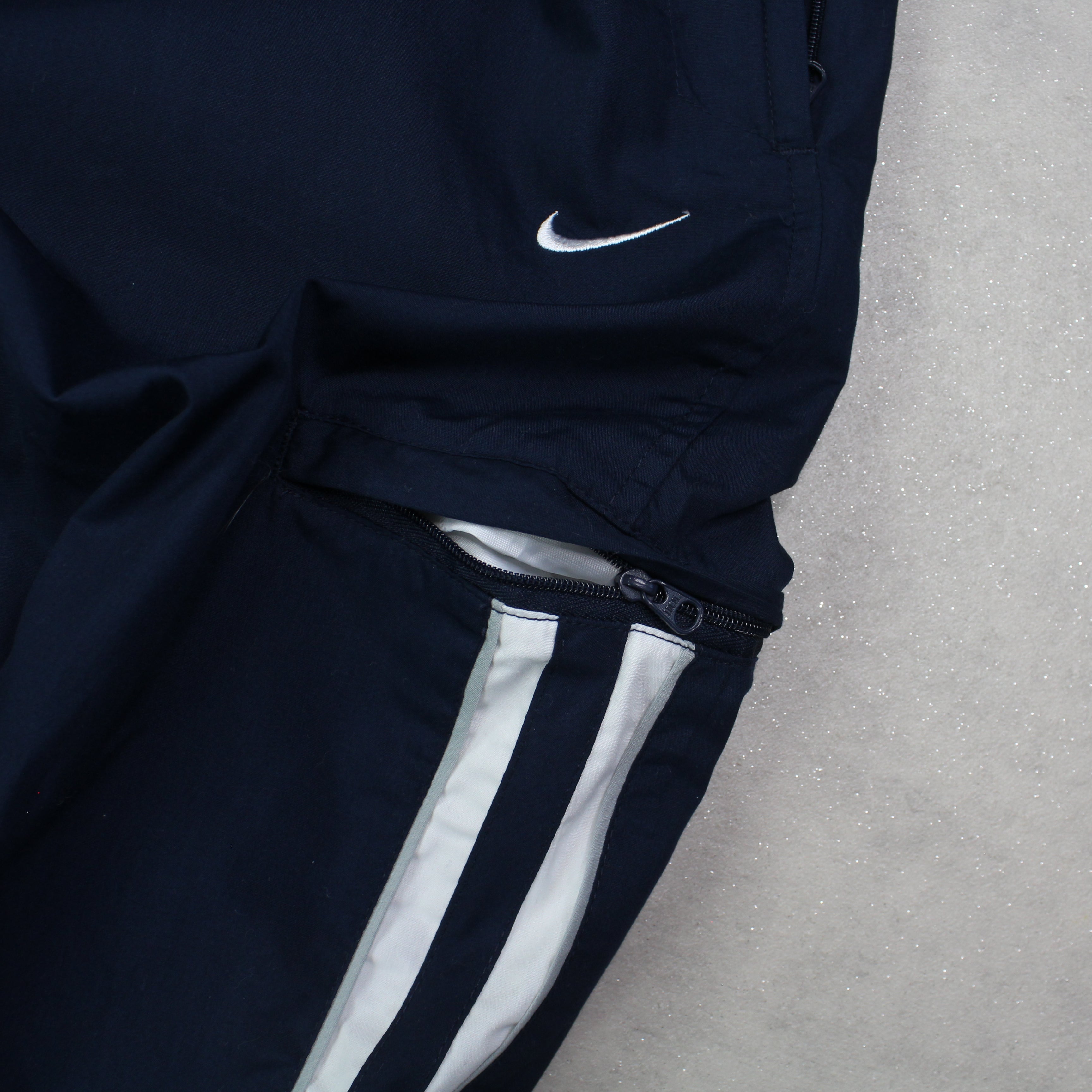 RARE 2000s Baggy Trackpants Navy-Maverick