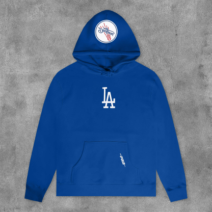 Sports Team Print Long Sleeve Hoodies-Maverick