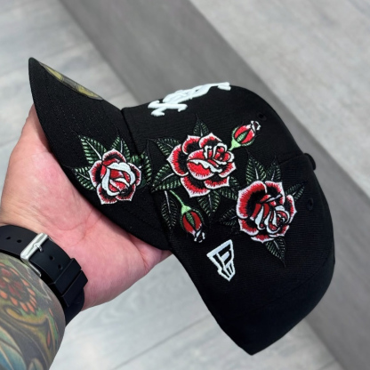NEW ERA CHICAGO WHITE SOX FLORAL COLLECTION EMBROIDERED CASUAL BASEBALL CAP-Maverick