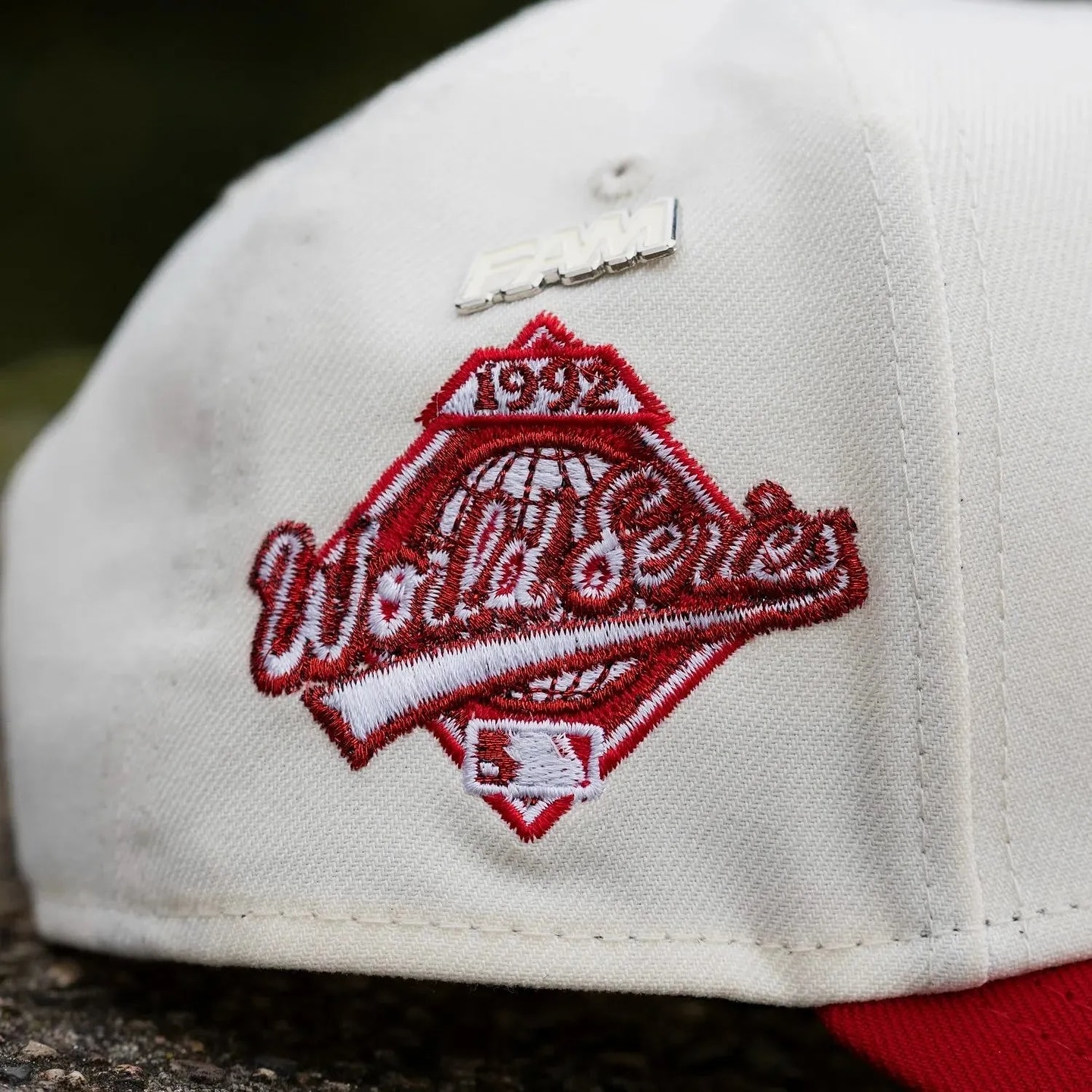 NEW ERA 9FORTY A-FRAME MLB ATLANTA BRAVES 1992 WORLD SERIES BICOLOR/GREY UV BASEBALL CAP-Maverick