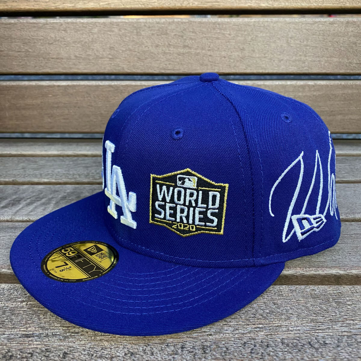 NEW ERA LOS ANGELES DODGERS HISTORIC CHAMPS ROYAL EMBROIDERED CASUAL BASEBALL CAP-Maverick