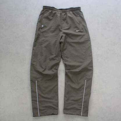 RARE 2000s Baggy Trackpants Light Brown-Maverick