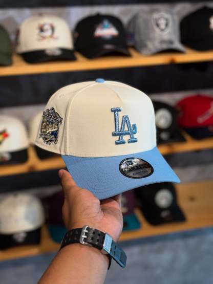 NEW ERA LOS ANGELES DODGERS 40TH ANNIVERSARY CHROME GOLD EDITION 9FORTY A FRAME SNAPBACK HAT-Maverick