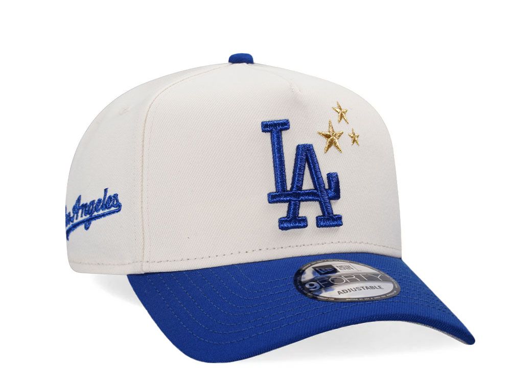 NEW ERA LOS ANGELES DODGERS CHROME TWO TONE EDITION 9FORTY A FRAME SNAPBACK HAT-Maverick