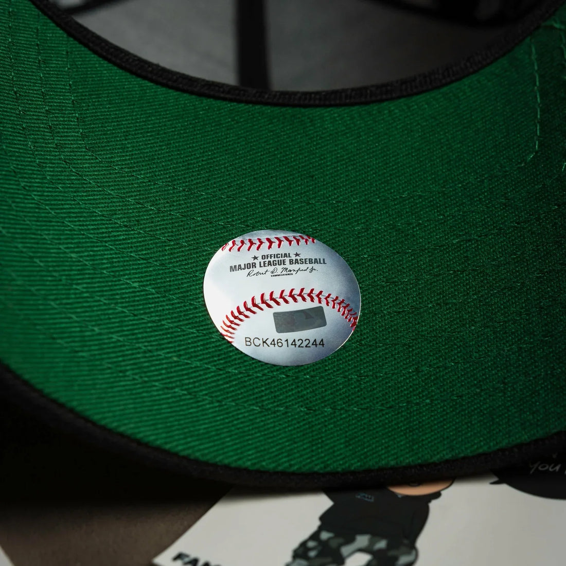 LOS ANGELES DODGERS MLB COW PRINTED LOGO BLACK KELLY GREEN UV / NEW ERA 9FORTY A-FRAME-Maverick