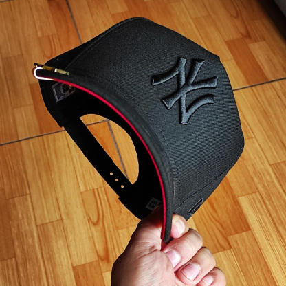 NEW ERA NEW YORK YANKEES WORLD SERIES 1999 BLACK RED EMBROIDERED CASUAL BASEBALL CAP-Maverick