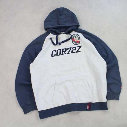 RARE 2000s  Cortez Hoodie Grey-Maverick