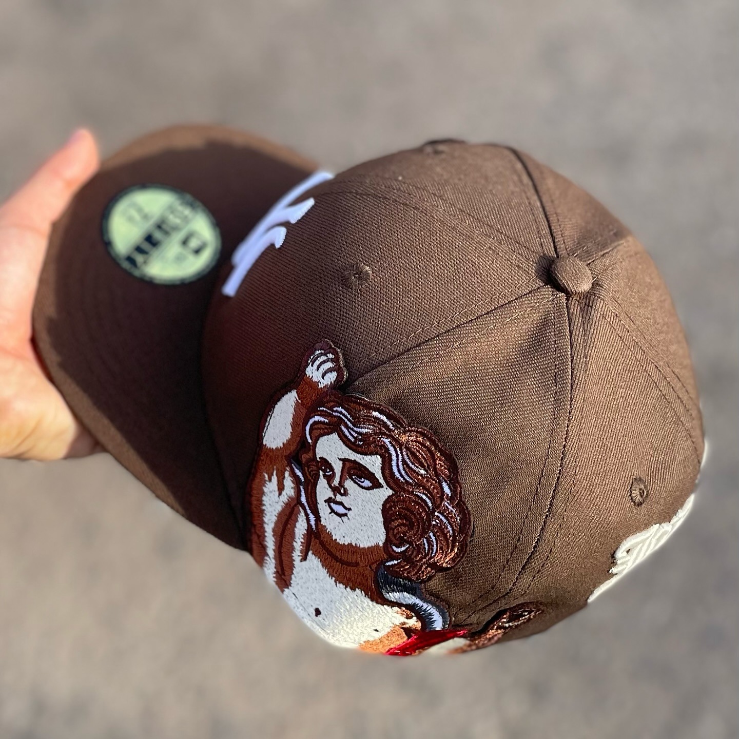 NEW ERA JON STAN HYPE BROWN NEW YORK YANKEES EMBROIDERED CASUAL BASEBALL CAP-Maverick