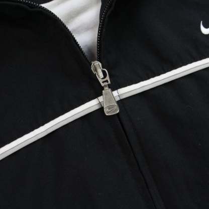 RARE 2000s Track Jacket Black-Maverick