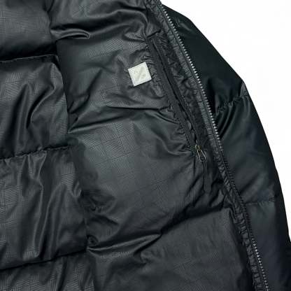 Vintage Puffer Daunenjacke Schwarz-Maverick