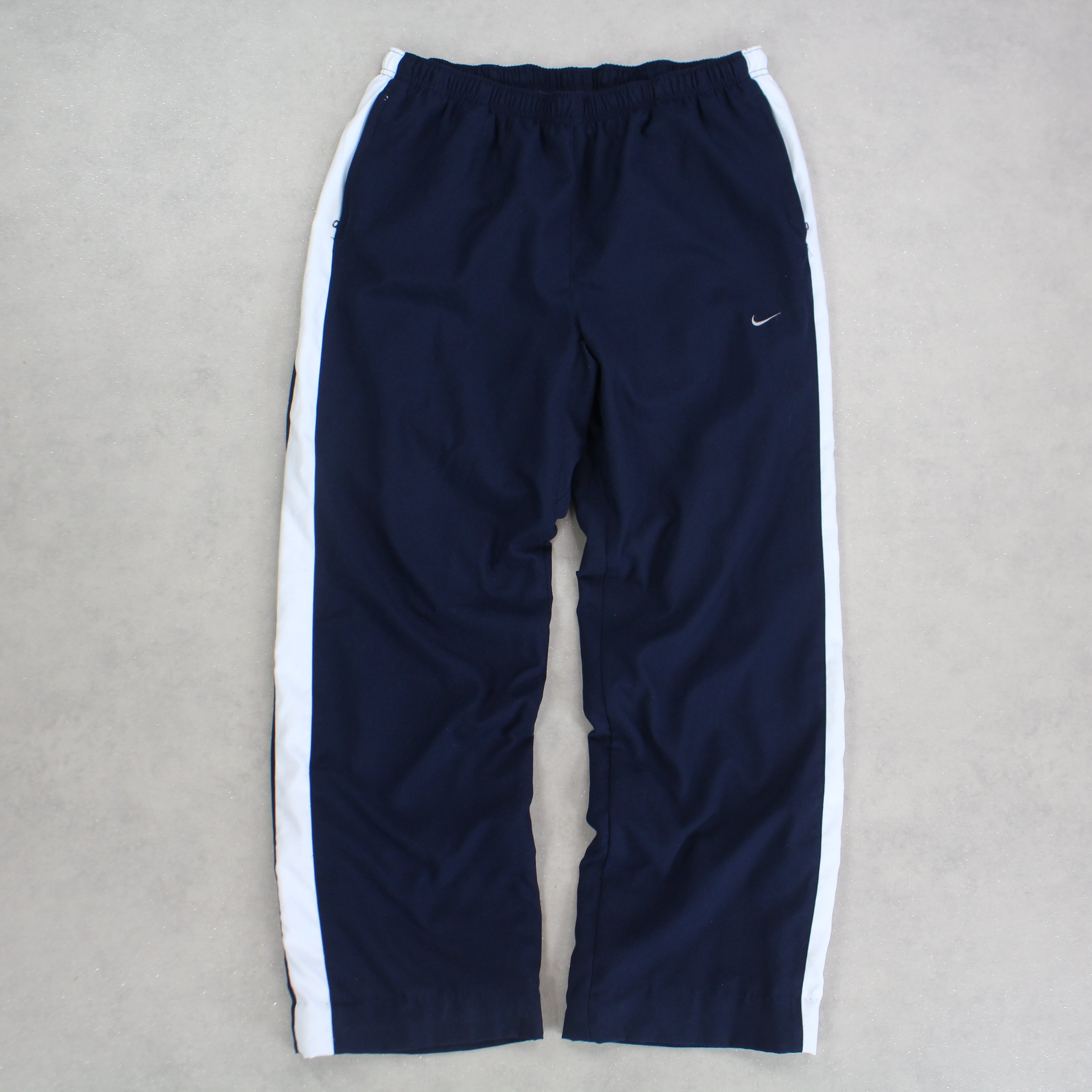 RARE 2000s Baggy Trackpants Navy-Maverick