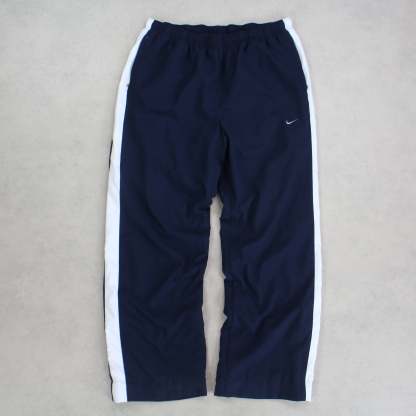 RARE 2000s Baggy Trackpants Navy-Maverick