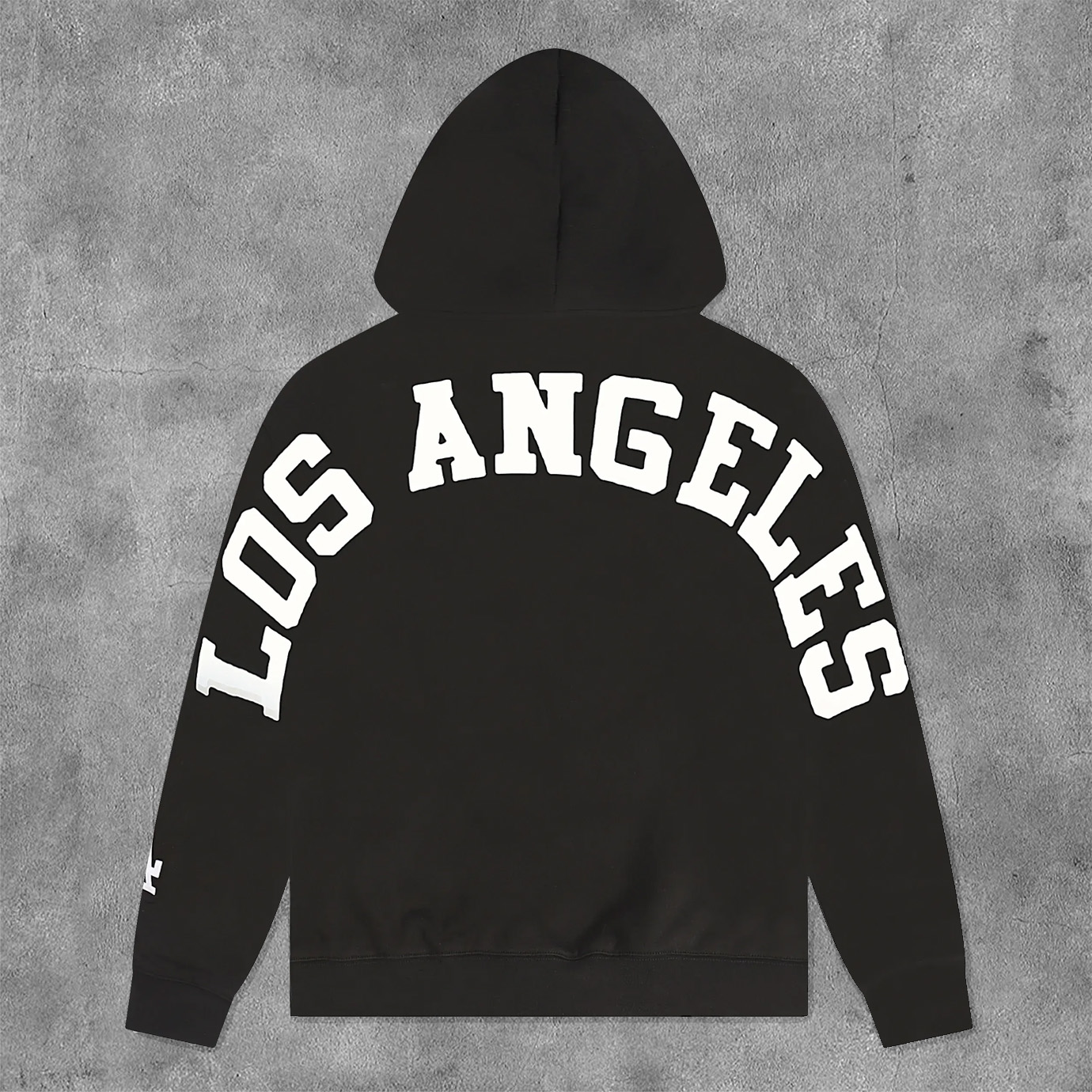 Los Angeles Print Long Sleeve Hoodies-Maverick