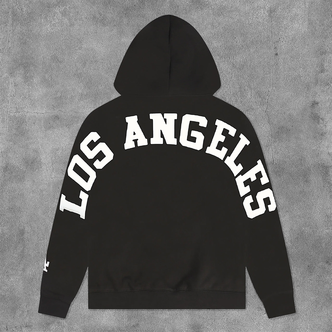 Los Angeles Print Long Sleeve Hoodies-Maverick