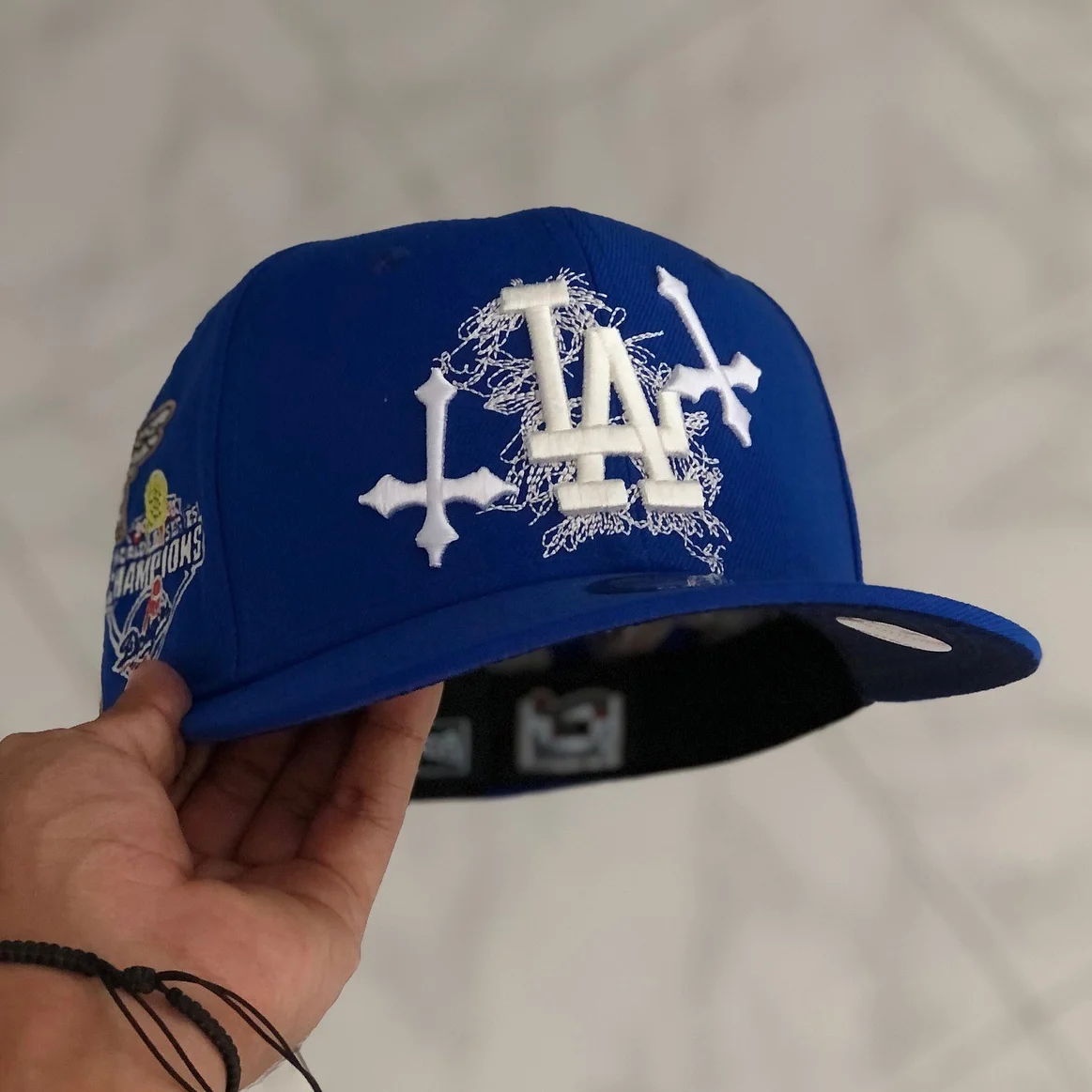 NEW ERA LOS ANGELES DODGERS EMBROIDERED CASUAL BASEBALL CAP-Maverick