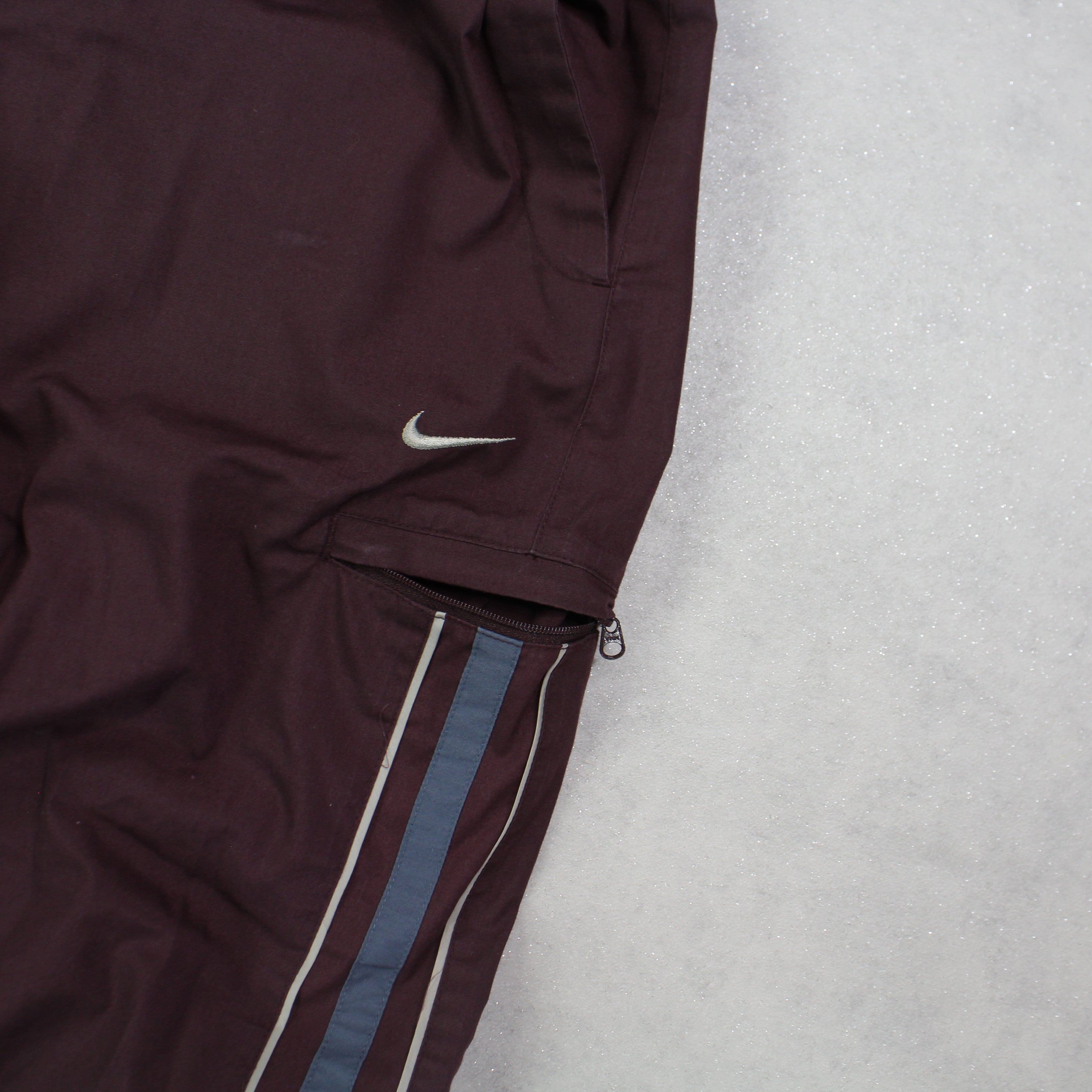 RARE 2000s Trackpants Burgundy-Maverick