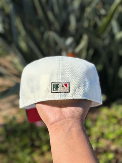 NEW ERA EXCLUSIVE 9FIFTY CHROME WHITE/FORET GREEN ATLANTA BRAVES W/ 2000 ALL STAR GAME PATCH-Maverick