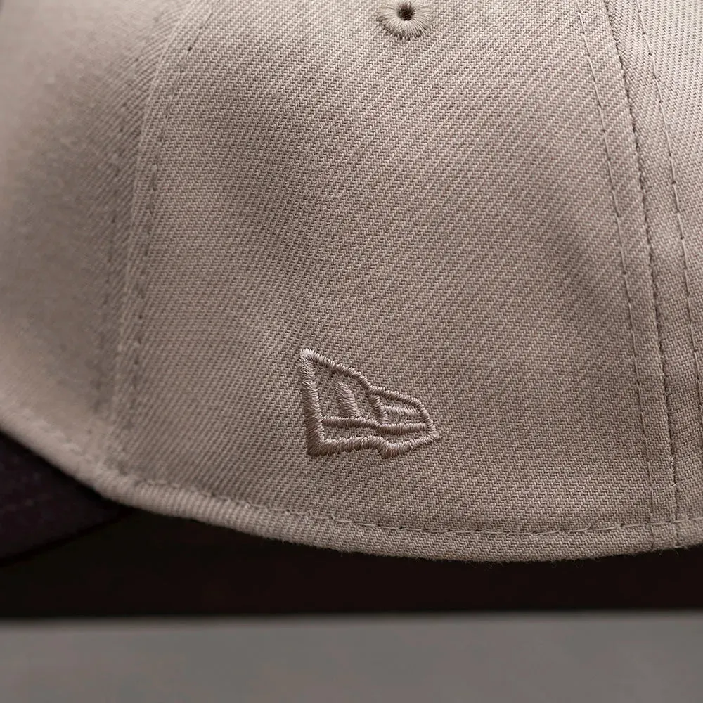 NEW ERA 9FORTY A-FRAME MLB NEW YORK YANKEES WORLD SERIES 1998 TWO TONE / GREY UV SNAPBACK-Maverick