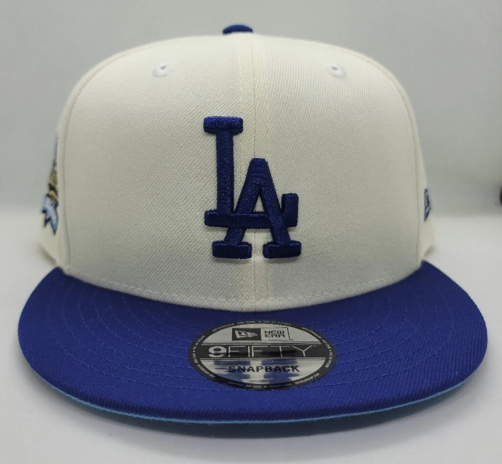 NEW ERA LOS ANGELES DODGERS 100 ANNIVERSARY TWO-TONE EDITION 9FIFTY A- FRAME BASEBALL CAP-Maverick