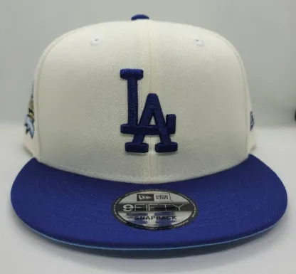 NEW ERA LOS ANGELES DODGERS 100 ANNIVERSARY TWO-TONE EDITION 9FIFTY A- FRAME BASEBALL CAP-Maverick