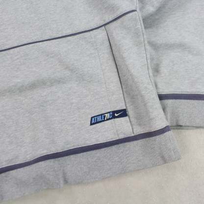 RARE 2000s  ‘Just Do It’ Hoodie Grey-Maverick