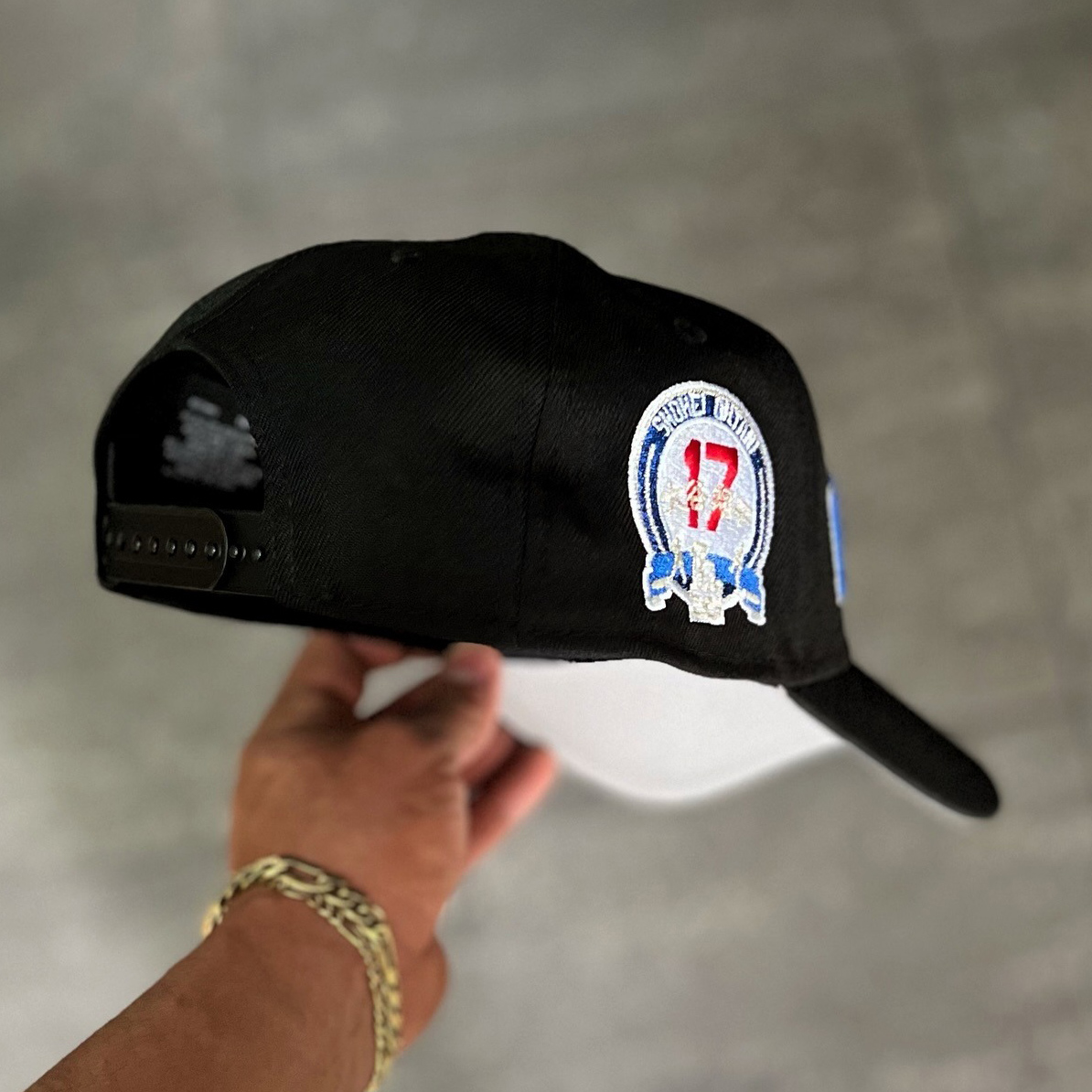 NEW ERA LOS ANGELES DODGERS OHTANI BLACK EMBROIDERED CASUAL BASEBALL CAP-Maverick