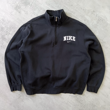 2000s 1/4 zip sweatshirt-Maverick