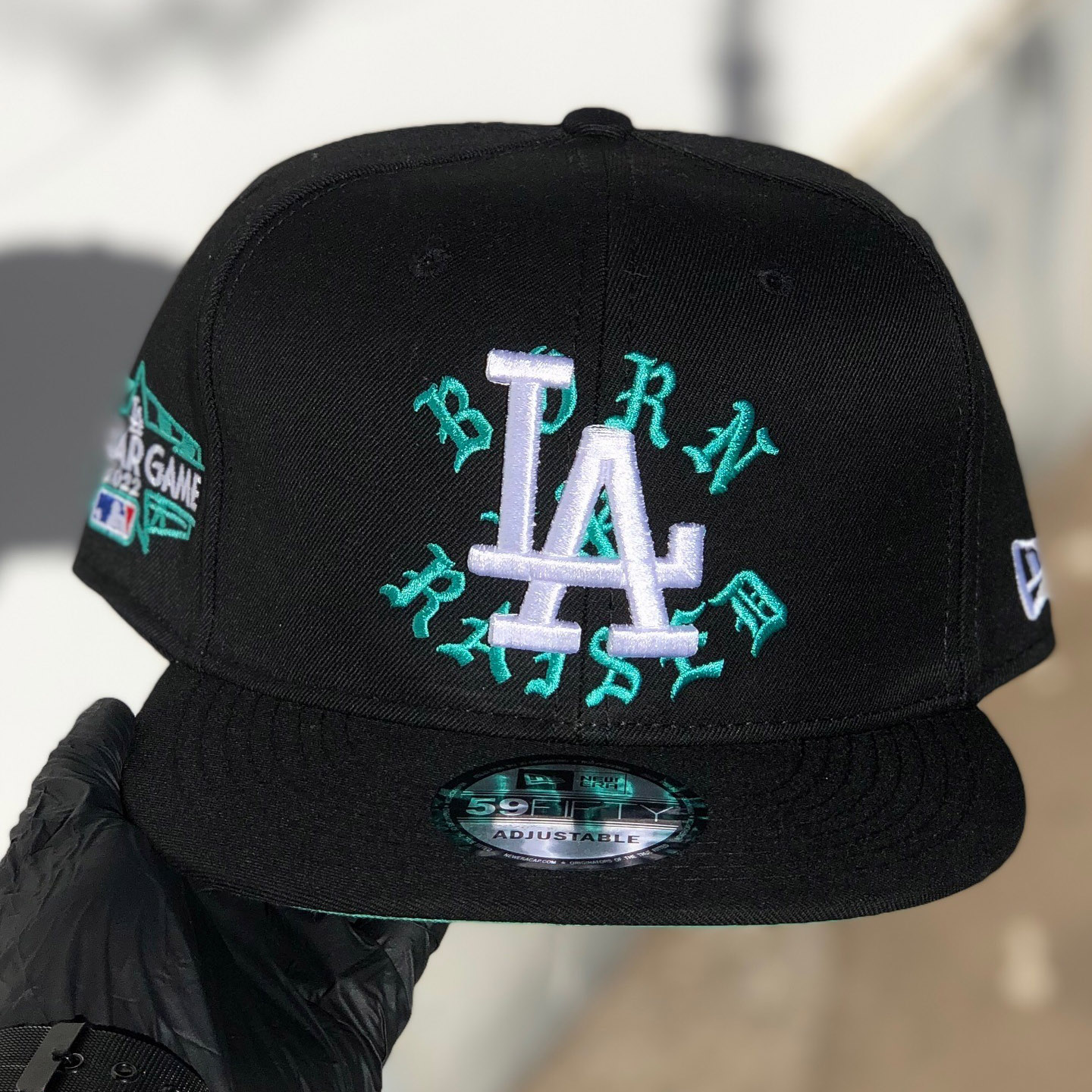 NEW ERA LA DODGERS BORN X RAISED ALLSTAR GAM EMBROIDERED CASUAL BASEBALL CAP-Maverick