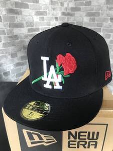 NEW ERA 59FIFTY MLB LOS ANGELES DODGERS ROSES-Maverick
