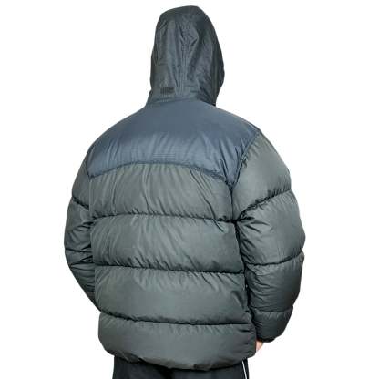 Vintage Y2K Puffer Daunenjacke Schwarz-Maverick