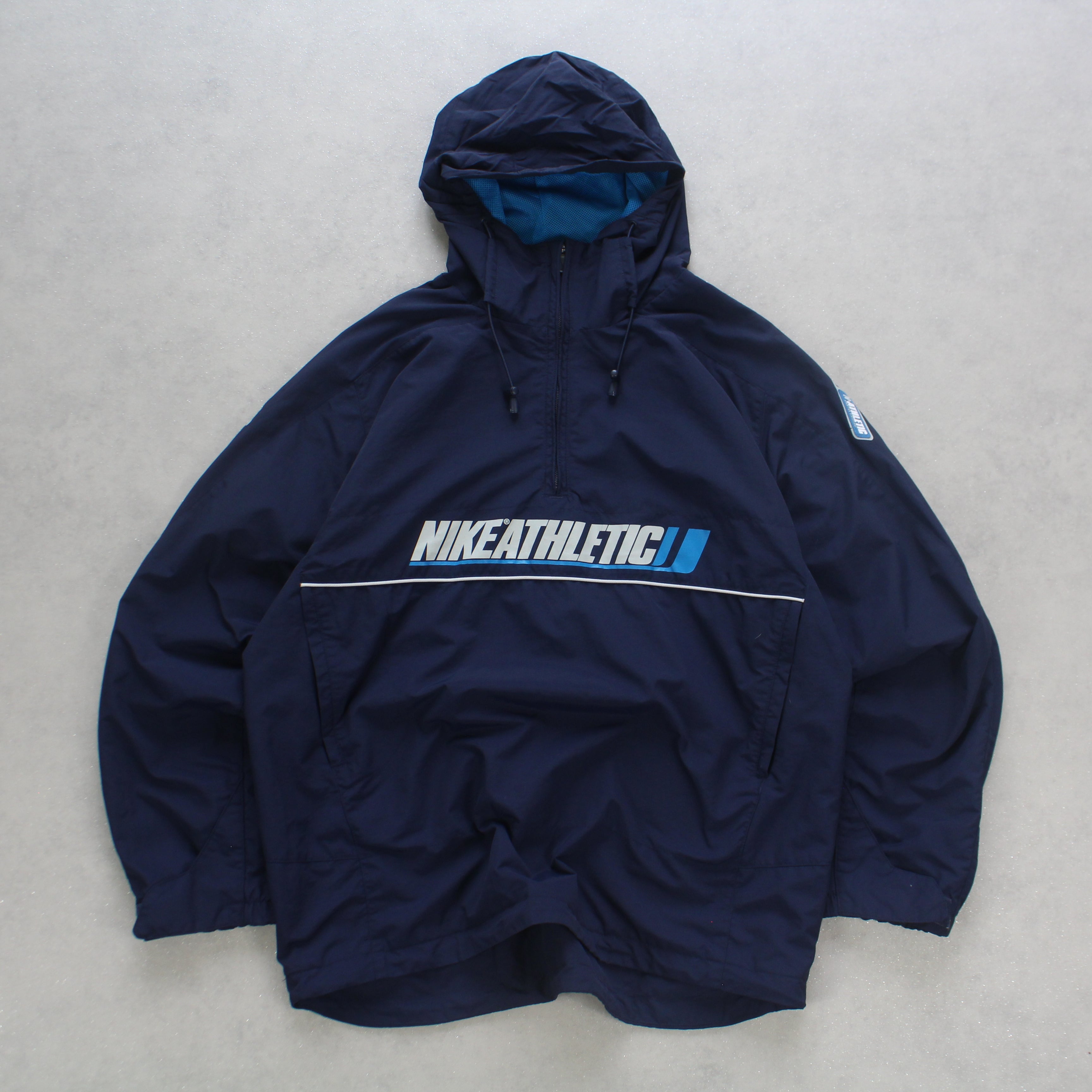 RARE 2000s Hooded Jacket Navy-Maverick